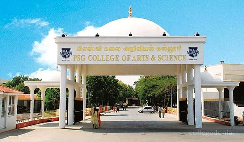 PSG College of Arts and Science, Coimbatore Courses & Fees 20202021