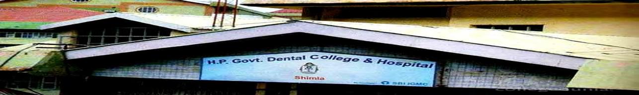 Hp Government Dental College And Hospital Shimla Courses