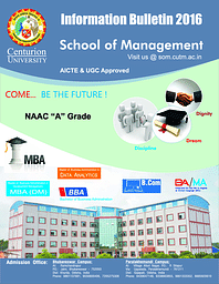 Centurion University of Technology and Management - [CUTM], Bhubaneswar ...