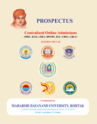 Prospectus- Centralized Admission