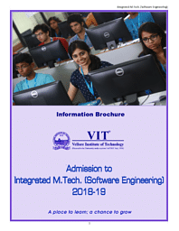 Integrated M.Tech Brochure