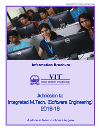 Integrated M.Tech. Brochure