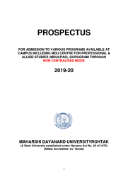 Non Cetralised Prospectus