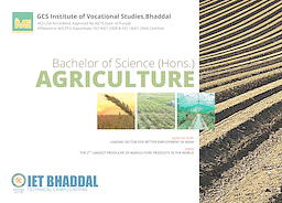 Agriculture brochure