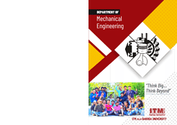 Mechanical Engineering Brochure