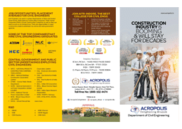 Civil Engineering Brochure