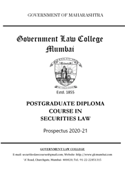 PG Diploma in Security Law