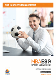 BBA Sports Management Brochure