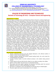 M.Tech  Artificial Intelligence and Virtual Reality Brochure