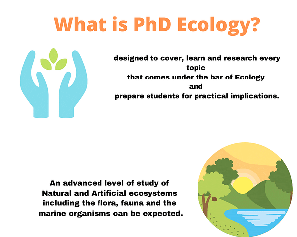 phd in ecology uk