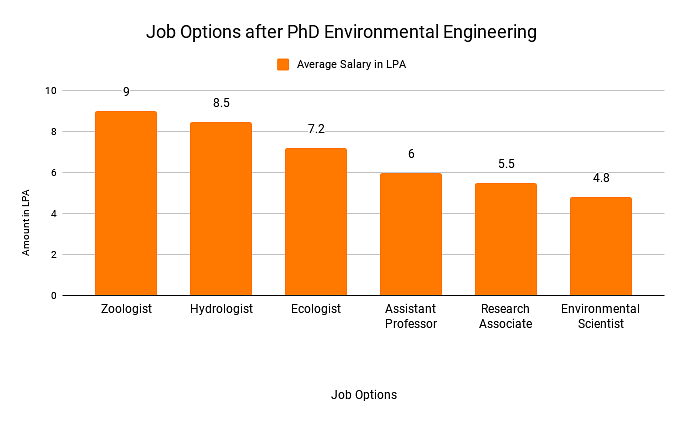 Job option after PhD environmental engineering