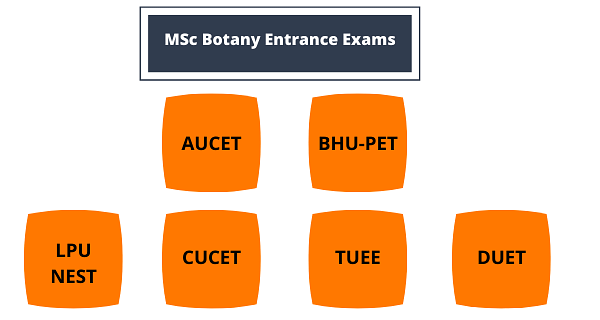 MSc Botany Entrance Exams