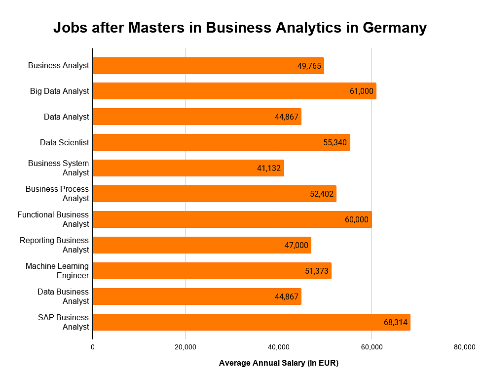 Jobs after Masters in Business Analytics in Germany