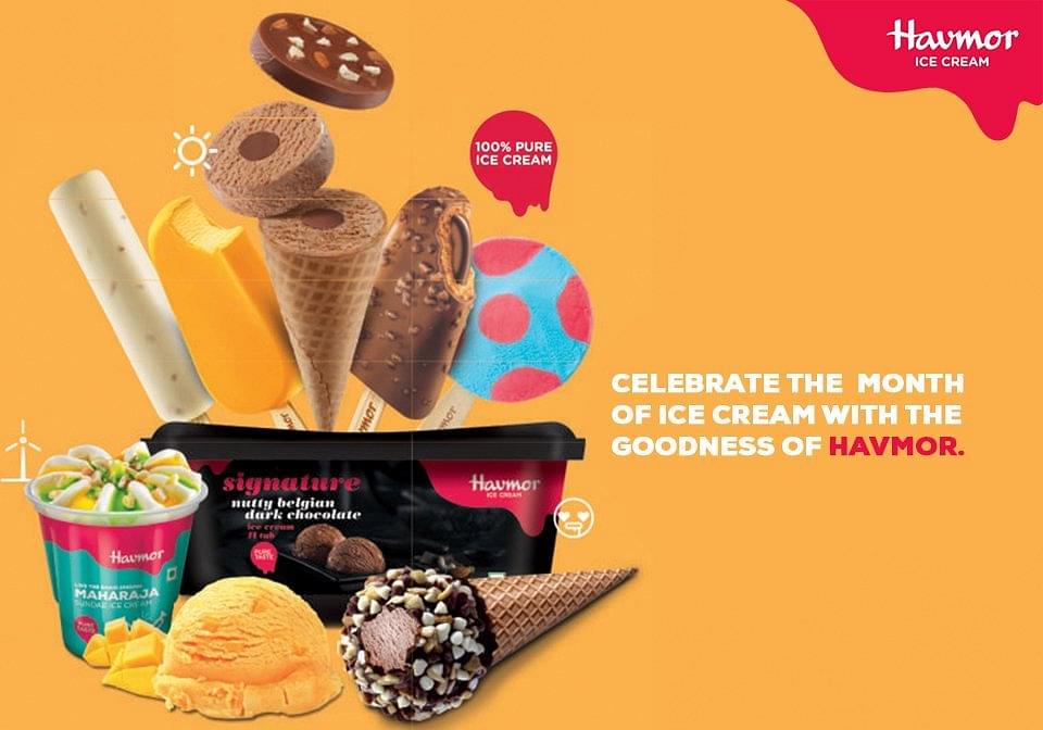 하브모르의 선하심으로 아이스크림의 달을 축하하라