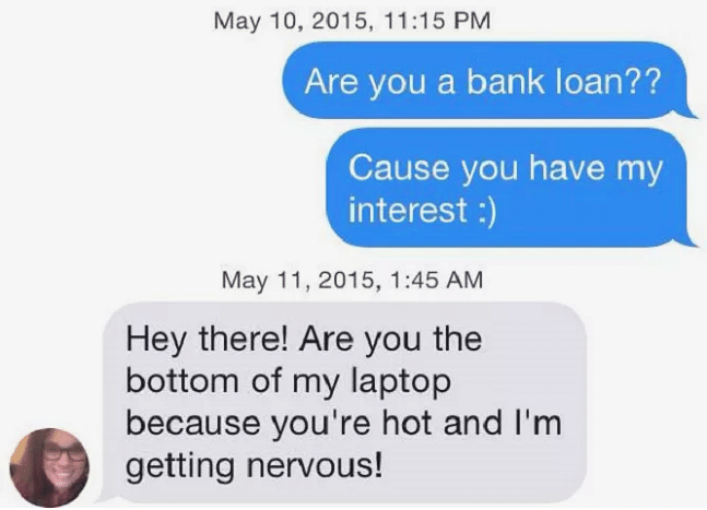 What to text a girl after a date reddit pick up lines for bankers